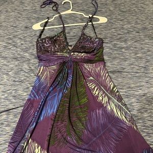 Purple sparkly Sky top